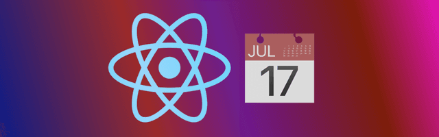 React date picker